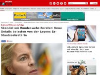 Bild zum Artikel: Dubiose Millionen-Aufträge - Skandal um Bundeswehr-Berater: Neue Details belasten von der Leyens Ex-Staatssekretärin
