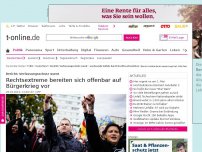 Bild zum Artikel: Bericht: Verfassungsschutz warnt – wachsende Gefahr durch Rechtsextremisten