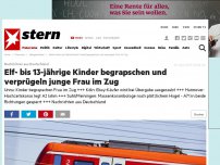 Bild zum Artikel: Nachrichten aus Deutschland: Elf- bis 13-jährige Kinder begrapschen und verprügeln junge Frau im Zug