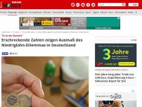 Bild zum Artikel: 'Es ist ein Skandal' - Erschreckende Zahlen zeigen Ausmaß des Niedriglohn-Dilemmas in Deutschland