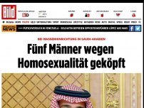 Bild zum Artikel: Saudi-Arabien - Fünf Männer wegen Homosexualität geköpft