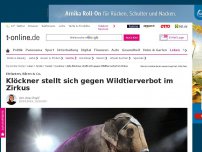 Bild zum Artikel: Klöckner stellt sich gegen Wildtierverbot im Zirkus