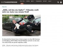 Bild zum Artikel: „Hilfe, ich bin ein Opfer!“: Vilimsky wirft sich vor Auto von Armin Wolf