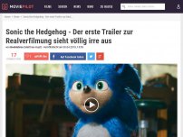 Bild zum Artikel: Sonic the Hedgehog - Der erste Trailer zur Realverfilmung ist da