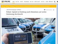 Bild zum Artikel: „Identitäre Bewegung“-Aufkleber in Einsatzbus: Polizei-Spinde in Duisburg nach Hinweisen auf rechte Gesinnung durchsucht
