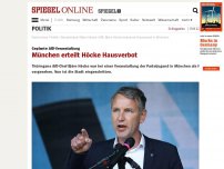 Bild zum Artikel: Geplante AfD-Veranstaltung: München erteilt Höcke Hausverbot