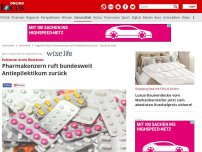 Bild zum Artikel: Patienten droht Überdosis - Pharmakonzern ruft bundesweit Antiepilektikum zurück