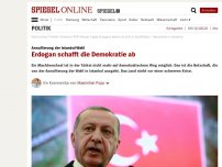 Bild zum Artikel: Annullierung der Istanbul-Wahl: Erdogan schafft die Demokratie ab