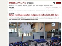 Bild zum Artikel: Bundestag: Diäten von Abgeordneten steigen auf mehr als 10.000 Euro