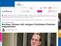 Bild zum Artikel: Berlin: Grünen-Politiker Benedikt Lux will mehr Taser statt Schusswaffen bei der Polizei