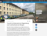 Bild zum Artikel: Tumult im Ankerzentrum Regensburg nach Leichenfund am Morgen