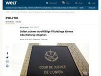 Bild zum Artikel: Selbst schwer straffällige Flüchtlinge können Abschiebung entgehen