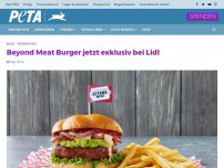Bild zum Artikel: Beyond Meat Burger jetzt exklusiv bei Lidl