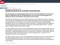 Bild zum Artikel: Österreich setzt 'Signal': Parlament beschließt Kopftuchverbot