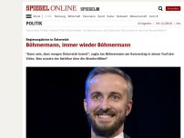 Bild zum Artikel: Regierungskrise in Österreich: Böhmermann, immer wieder Böhmermann
