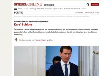 Bild zum Artikel: Strache-Affäre und Neuwahlen in Österreich: Kurz' Schluss