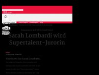 Bild zum Artikel: Das Supertalent 2019: Sarah Lombardi ist die neue Jurorin