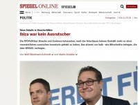 Bild zum Artikel: Neue Details in Strache-Affäre: Ibiza war kein Ausrutscher