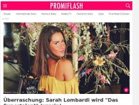 Bild zum Artikel: Überraschung: Sarah Lombardi wird 'Das Supertalent'-Jurorin!
