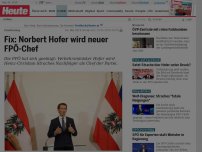 Bild zum Artikel: Einstimmig: Fix: Norbert Hofer wird neuer FPÖ-Chef