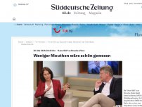 Bild zum Artikel: 'Anne Will' zu Strache-Video: Weniger Meuthen wäre schön gewesen