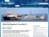 Bild zum Artikel: Italien beschlagnahmt  'Sea-Watch 3'
