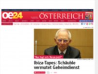 Bild zum Artikel: Ibiza-Tapes: Schäuble vermutet Geheimdienst