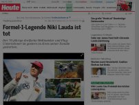Bild zum Artikel: 70-jährig gestorben: Formel-1-Legende Niki Lauda ist tot