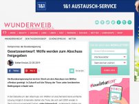 Bild zum Artikel: Bundesregierung: Wölfe werden zum Abschuss freigegeben