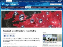 Bild zum Artikel: Desinformation: Facebook sperrt Hunderte Fake-Profile