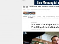 Bild zum Artikel: Niederlande: Minister tritt nach Bericht über Flüchtlingskriminalität ab
