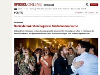 Bild zum Artikel: Niederlande: Sozialisten feiern sich schon mal selbst