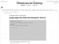 Bild zum Artikel: Meinung am Mittag: CDU und Youtube: Den Volksparteien brennt die Hose