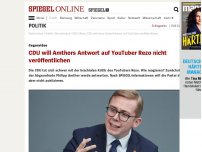 Bild zum Artikel: Gegen-Video: CDU will Amthors Antwort auf YouTuber Rezo nicht veröffentlichen