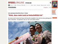 Bild zum Artikel: Erste gleichgeschlechtliche Ehen in Taiwan: 'Stolz, dass mein Land so fortschrittlich ist'