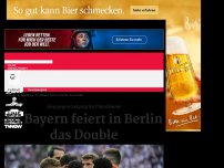 Bild zum Artikel: FC Bayern feiert in Berlin das Double