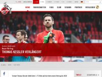 Bild zum Artikel: 1. FC Köln - Thomas Kessler verlängert