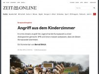 Bild zum Artikel: Europawahlergebnis: Angriff aus dem Kinderzimmer