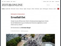 Bild zum Artikel: Wahlergebnis in Ostdeutschland: Ernstfall Ost