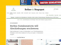 Bild zum Artikel: Asylbewerber: Berlins Sozialsenatorin will Abschiebungen erschweren