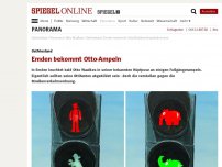Bild zum Artikel: Ostfriesland: Emden bekommt Otto-Ampeln
