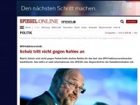 Bild zum Artikel: SPD-Fraktionsvorsitz: Schulz tritt nicht gegen Nahles an