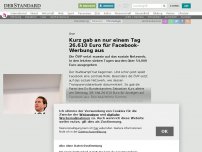 Bild zum Artikel: ÖVP - Kurz gab nun an einem Tag 26.610 Euro für Facebook-Werbung aus
