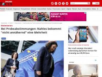 Bild zum Artikel: Medienbericht - SPD-Chefin Nahles will bei Fraktions-Niederlage auch Parteivorsitz abgeben