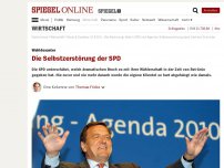 Bild zum Artikel: Wahldesaster: Die Selbstzerstörung der SPD