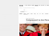 Bild zum Artikel: Wie einfallslos Merkels Rede in Harvard war
