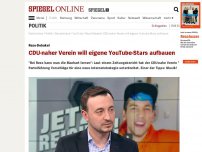 Bild zum Artikel: Rezo-Debakel: CDU-naher Verein will eigene Youtube-Stars aufbauen