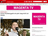Bild zum Artikel: Kampf fürs Klima - Greta Thunberg geht ein Jahr lang nicht zur Schule