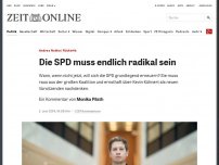 Bild zum Artikel: Andrea Nahles' Rücktritt: Die SPD muss endlich radikal sein