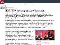 Bild zum Artikel: Harter Schlussstrich: Nahles tritt als SPD- und Fraktionschefin zurück